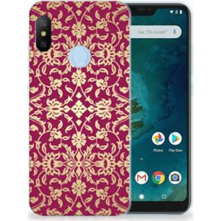 👉 Siliconen Hoesje Xiaomi Mi A2 Lite Barok Pink