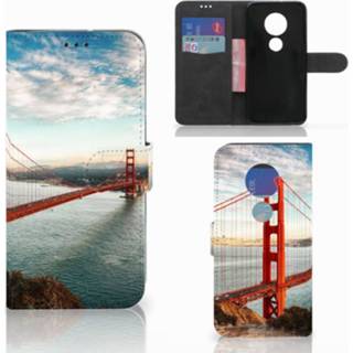 👉 Flip cover Motorola Moto G7 | Plus Golden Gate Bridge 8720091700611