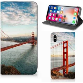 👉 Apple iPhone Xs Max Book Cover Golden Gate Bridge