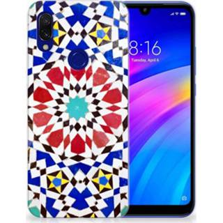 👉 Xiaomi Redmi 7 TPU Hoesje Design MozaÃ¯ek 8720091728554