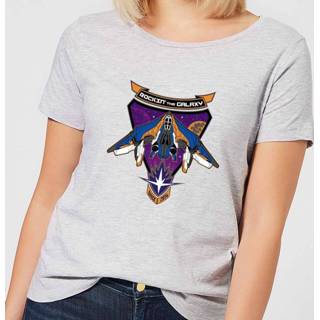 👉 Marvel Guardians Of The Galaxy Rockin Milano Women's T-Shirt - Grey - 5XL - Grijs