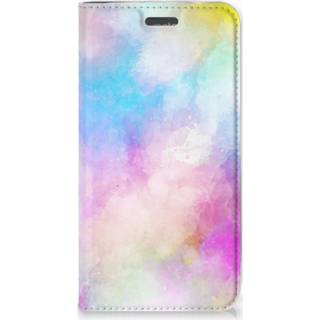 👉 Bookcase Motorola Moto C Plus Watercolor Light 8720091741379