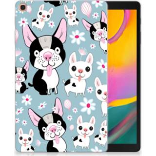 👉 Tablethoes Samsung Galaxy Tab A 10.1 (2019) Tablethoesje Design Hondjes 8720091774841