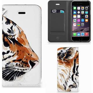 👉 Bookcase Apple iPhone 6 | 6s Watercolor Tiger