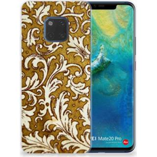 👉 Siliconen hoesje goud Huawei Mate 20 Pro Barok 8720091844988