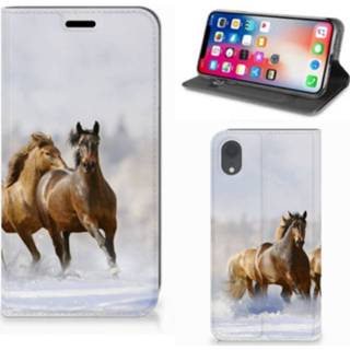👉 Apple iPhone Xr Hoesje maken Paarden