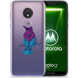 👉 Telefoon hoes Motorola Moto G7 Power Telefoonhoesje met Naam Merel 8720091895805