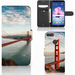 👉 Flip cover Huawei P Smart Golden Gate Bridge 8718894643761