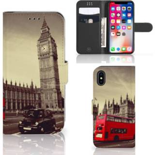 👉 Flipcover x XS Apple iPhone | Flip Cover Londen 8718894642078