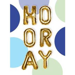 Hoera geel Greetz 15 jaar | Hooray