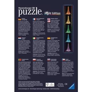 👉 Puzzel 3D Puzzel: Eiffeltoren bij nacht 4005556125791