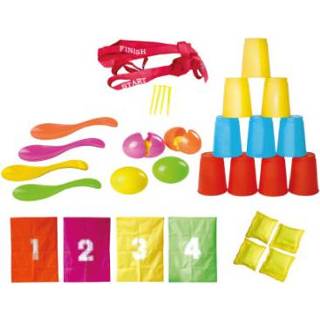 👉 Partyset kleurrijk Knorr® speelgoed Fun, 32 st. - 4049491560002