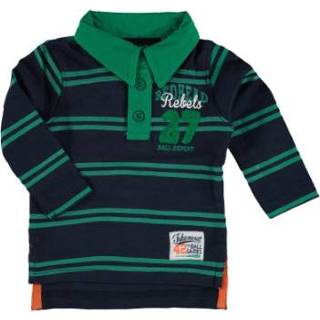 Blue Seven  Jongens Poloshirt donkerblauw - Groen - Gr.86 - Jongen