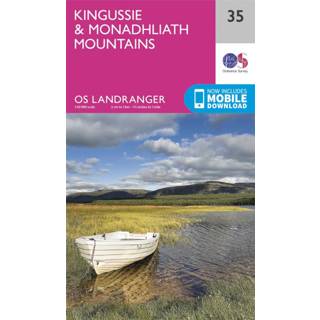 👉 Wandel kaart Ordnance Survey - Kingussie / Monadhliath Mountains Wandelkaarten Ausgabe 2016 9780319261330