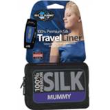 👉 Sea To Summit Silk Liner Mummy Lakenzak Marineblauw