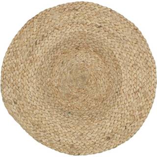 👉 Placemat unisex nederlands HEMA Gevlochten Jute - Ø 34 Cm 8718537540600