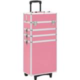 👉 Trolley roze aluminium active Make-up 8718475729808