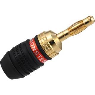 👉 Luidspreker rood zwart Banana Plug Red & Black Connector Speaker Corrosion-Resistant Left and Right Channels for Audio Video Amplifier Cable Jack