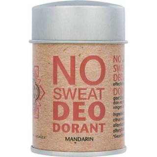 👉 Deodorant active mannen The Ohm Collection Biologische Poeder No Sweat Mandarin 8718868178084