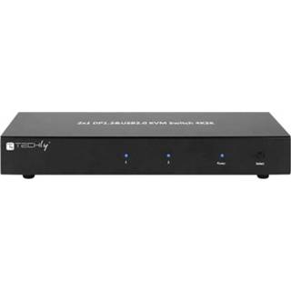 👉 DisplayPort TECHly IDATA-DP-KVM2 2 poorten DisplayPort-switch 3840 x 2160 pix 8051128101928