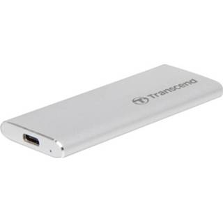 👉 Transcend ESD240C Externe SSD harde schijf (2.5 inch) 120 GB Zilver USB 3.1 (Gen 2)