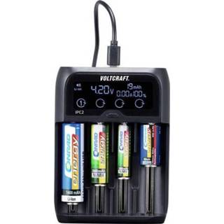 👉 Batterij oplader baby's VOLTCRAFT IPC-2 Batterijlader NiMH, NiCd, Li-ion, LiFePO AAAA (mini), AAA (potlood), AA (penlite), C (baby), Sub-C, A, 10440, 14500, 14650, 16340, 17355,