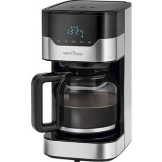 👉 Koffiezetapparaat zwart RVS Profi Cook PC-KA 1169 RVS, Capaciteit koppen: 14 Glazen kan 4006160011692