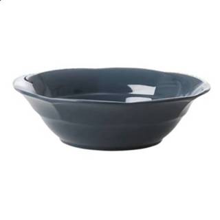 👉 Bord grijs melamine Rice Diep Donker 5708315183436