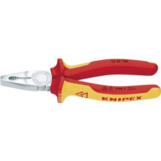 👉 Combinatietang Knipex 03 06 180 VDE 180 mm DIN ISO 5746, DIN EN 60900