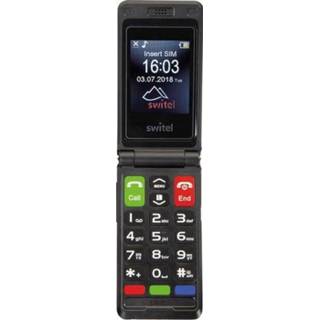 👉 Zwart senioren Switel M222 clamshell telefoon 7640162781688