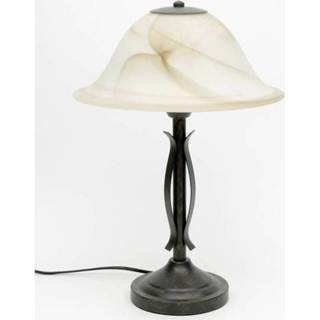 👉 Tafellamp LED E27 75 W Energielabel: Afhankelijk van de lamp Brilliant Fiore 81949/58 Antiek 4004353053528