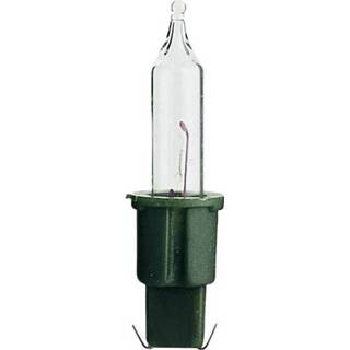 Reservelamp groene Konstsmide 2642-050 Reserve lampjes voor lichtketting 5 stuks steekfitting 1,5 V Helder 7318302642051