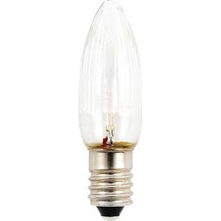 Reservelamp wit Konstsmide 5087-730 Reserve lampjes voor lichtketting 3 stuks E10 6 V Warm-wit 7318305087736