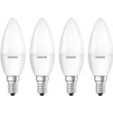 👉 Ledlamp OSRAM LED-lamp Energielabel: A+ (A++ - E) E14 Kaars 5.7 W = 40 Warmwit (� x l) 35 mm 106 4 stuks 4058075819474