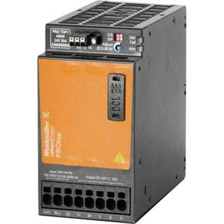 👉 Netvoeding WeidmÃ¼ller PRO TOP1 480W 48V 10A DIN-rail 48 V/DC 10 A 480 W 4050118481938