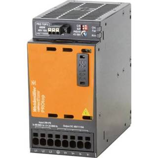 👉 Netvoeding WeidmÃ¼ller PRO TOP3 480W 48V 10A DIN-rail 48 V/DC 10 A 480 W 4050118482058