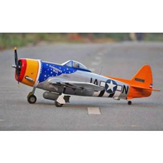 👉 Vliegtuig VQ P-47D Thunderbolt (Tarheel Hal) RC ARF 1500 mm 4056534041718