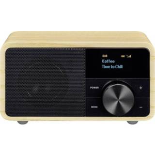 👉 Tafelradio hout Sangean Genuine Mini DDR-7 DAB+ AUX, Bluetooth, FM 4711317995519