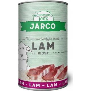 👉 Hondenvoer blik Jarco Dog - Lam 400 gram 8718026134549