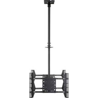 👉 SpeaKa Professional Double TV-plafondbeugel 81,3 cm (32) - 165,1 (65) Kantelbaar 4053199937028