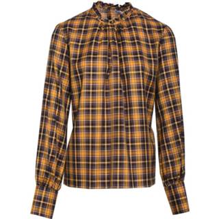 👉 Blous vrouwen geel Blouse