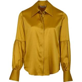 👉 Blous vrouwen geel Blouse