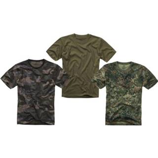 👉 Shirt groen XXXL active Brandit Army T-shirt camouflage maat 4051773095232
