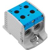 👉 Grijs blauw Doorgangsklem Weidmüller WPD 232 2X185/2X185 BL 2502810000 Grijs, 1 stuks 4050118516630