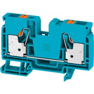 👉 Doorgangsklem Weidmüller A2C 10 BL 2490370000 Blauw 25 stuks 4050118500806