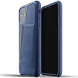 👉 Mujjo - Full Leather Wallet iPhone 11 hoesje