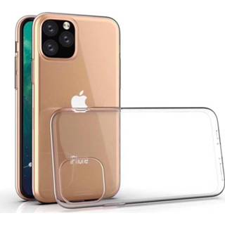 TPU zwart Mobiq - Clear Case iPhone 11 7106611016317