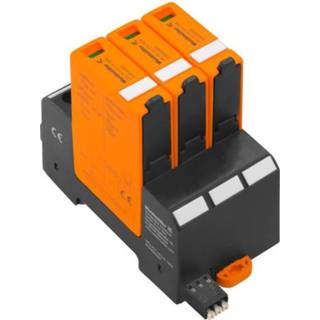 👉 Weidmüller VPU PV I+II 3 R 1000 2530620000 Insteekbare overspanningsafleider Overspanningsbeveiliging voor: Photovoltaïsch systeem 40 kA
