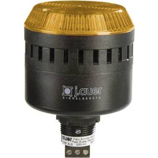 👉 Auer Signalgeräte ELG Combi-signaalgever LED Oranje Continu licht, Knipperlicht 24 V/DC, 24 V/AC
