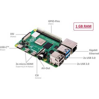 👉 Raspberry PI 4 B 1 GB x 1.5 GHz Pi® 765756931168